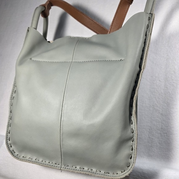 The Sak Purse Los Feliz Hobo Shoulder Bag Leather Meadow Slouchy Tote NWOT - Picture 7 of 16